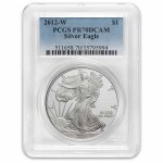 2012-W Proof American Silver Eagle PR-70 PCGS