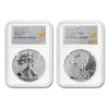 2013 2-Coin Silver Eagle Set SP/PF-70 NGC (West Point)