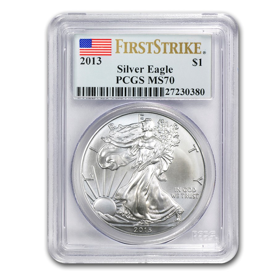 2013 American Silver Eagle MS-70 PCGS (FirstStrike®)