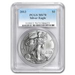 2013 American Silver Eagle MS-70 PCGS