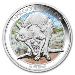 2013 Australia 1 oz Silver Megafauna Procoptodon Proof