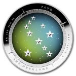 2013 Australia Silver $5 Domed Southern Sky Pavo (Coin Only)