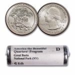 2013-D ATB Quarter Great Basin National Park 40-Coin Roll BU