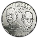 2013-D Five Star General 1/2 Dollar Clad Commem BU (w/Box & COA)