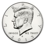 2013-D Kennedy Half Dollar BU