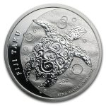 2013 Fiji 1/2 oz Silver $1 Taku BU