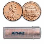 2013 Lincoln Cent 50-Coin Roll BU