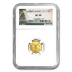 2013 Mexico 1/10 oz Gold Libertad MS-70 NGC