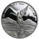 2013 Mexico 1/4 oz Silver Libertad Proof (In Capsule)