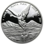 2013 Mexico 1 oz Silver Libertad Proof (In Capsule)