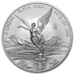 2013 Mexico 2 oz Silver Libertad BU