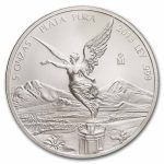 2013 Mexico 5 oz Silver Libertad BU (Abrasions)