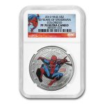 2013 Niue 1 oz Silver 50 Years of Spider-Man PF-70 NGC
