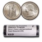 2013-P ATB Quarter Perry's Memorial 40-Coin Roll BU