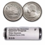 2013-P ATB Quarter White Mountain Forest 40-Coin Roll BU