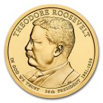 2013-P Theodore Roosevelt Presidential Dollar BU