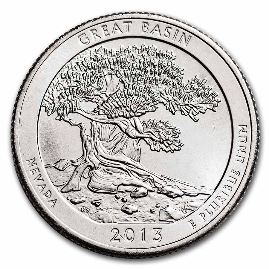 2013-S ATB Quarter Great Basin National Park Proof