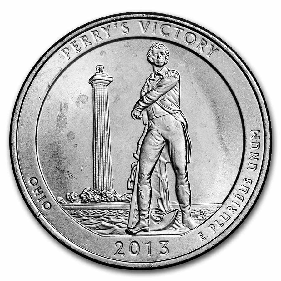 2013-S Quarter ATB Perry's Memorial Gem Proof