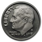 2013-S Silver Roosevelt Dime Gem Proof