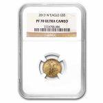 2013-W 1/10 oz Proof American Gold Eagle PF-70 NGC