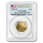 2013-W 1/4 oz Proof American Gold Eagle PR-70 PCGS (FirstStrike®)