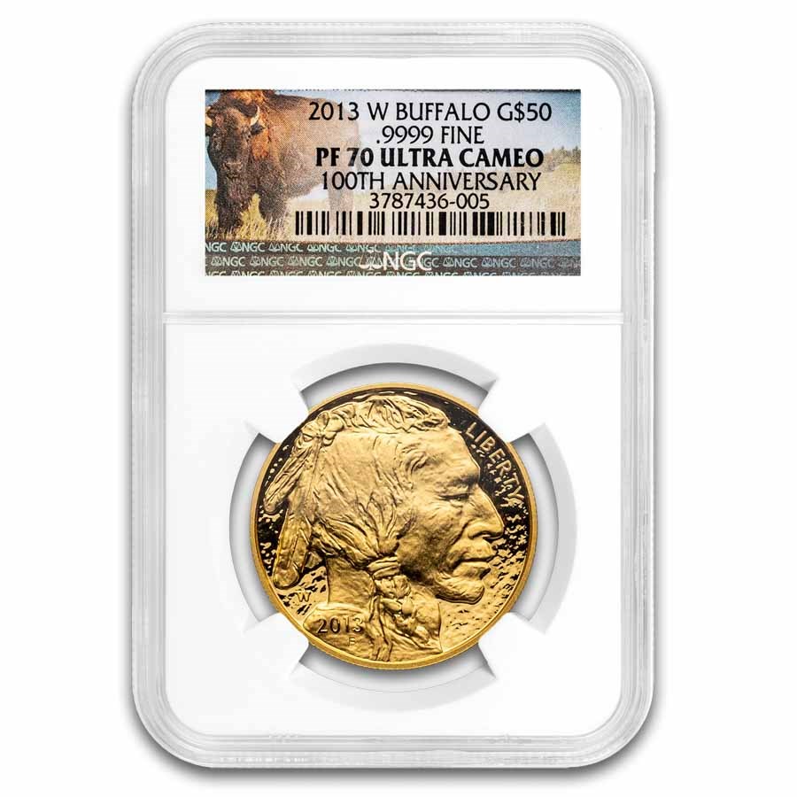 2013-W 1 oz Proof Gold Buffalo PF-70 NGC