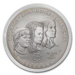 2013-W Girl Scouts $1 Silver Commem BU (Capsule Only)