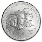 2013-W Girl Scouts $1 Silver Commem BU (w/Box & COA)