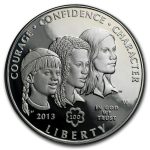 2013-W Girl Scouts $1 Silver Commem Proof (w/Box & COA)