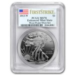 2013-W Silver Eagle MS-70 PCGS (FS, Enhanced Finish)