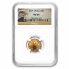 2014 1/10 oz American Gold Eagle MS-70 NGC