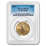 2014 1/2 oz American Gold Eagle MS-70 PCGS