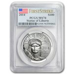 2014 1 oz American Platinum Eagle MS-70 PCGS (FirstStrike®)