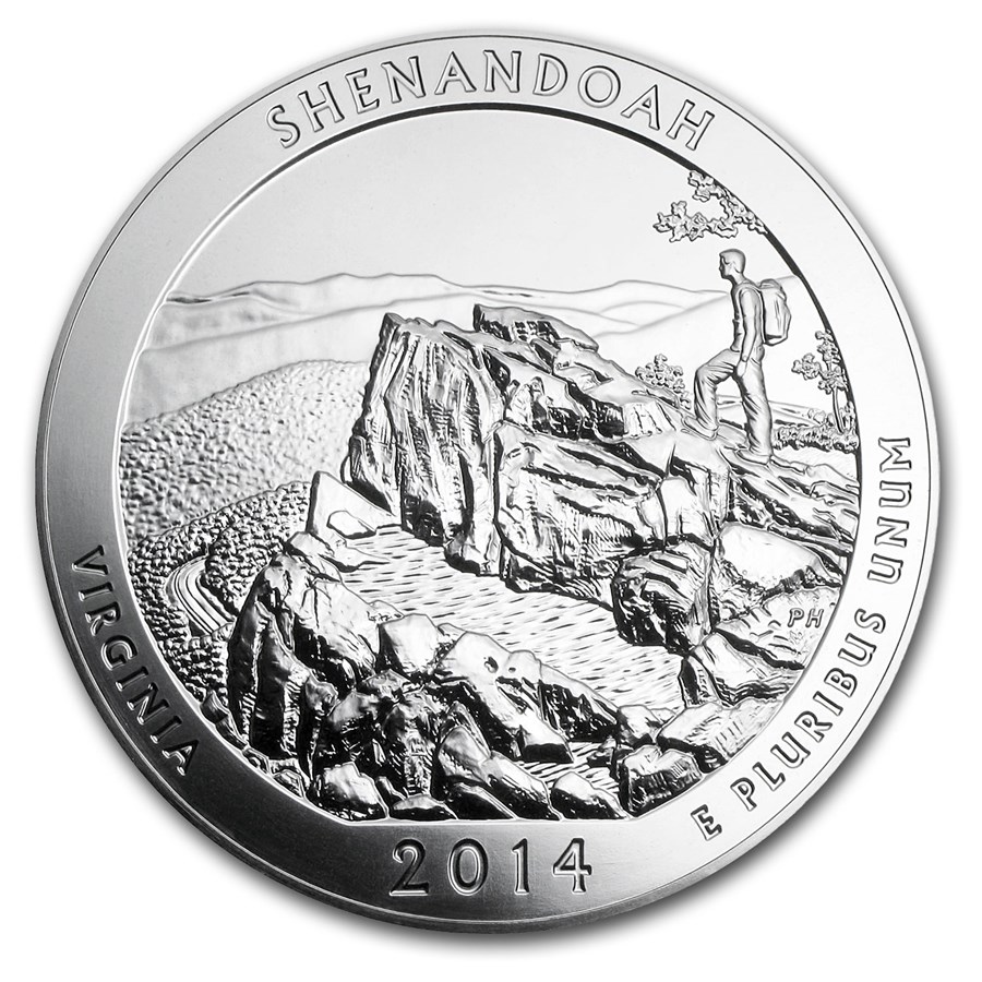 2014 5 oz Silver ATB Shenandoah National Park, VA