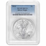 2014 American Silver Eagle MS-70 PCGS