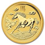 2014 Australia 1/2 oz Gold Lunar Horse BU (Series II)
