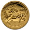 2014 Australia 1 oz Gold Lunar Horse Prf (SII, UHR, Box & COA)