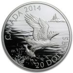 2014 Canada 1 oz Silver $20 Bald Eagle (Capsule Only)