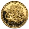2014 Isle of Man 1 oz Gold Angel BU