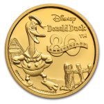 2014 Niue 1/4 oz Proof Gold $25 Disney Donald Duck