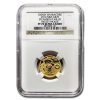 2014 Niue 1/4 oz Proof Gold $25 Disney Steamboat Willie PF-70 NGC