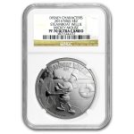2014 Niue 1 oz Silver $2 Disney Steamboat Willie PF-70 NGC