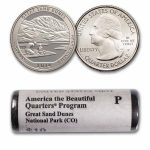 2014-P ATB Quarter Great Sand Dunes National Park 40-Coin Roll BU
