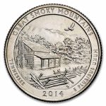 2014-P ATB Quarter Great Smoky Mountains National Park BU