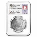 2014-P Baseball HOF $1 Silver Commem MS-70 NGC (ER)