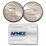 2014-P Jefferson Nickel 40-Coin Roll BU