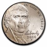 2014-P Jefferson Nickel BU