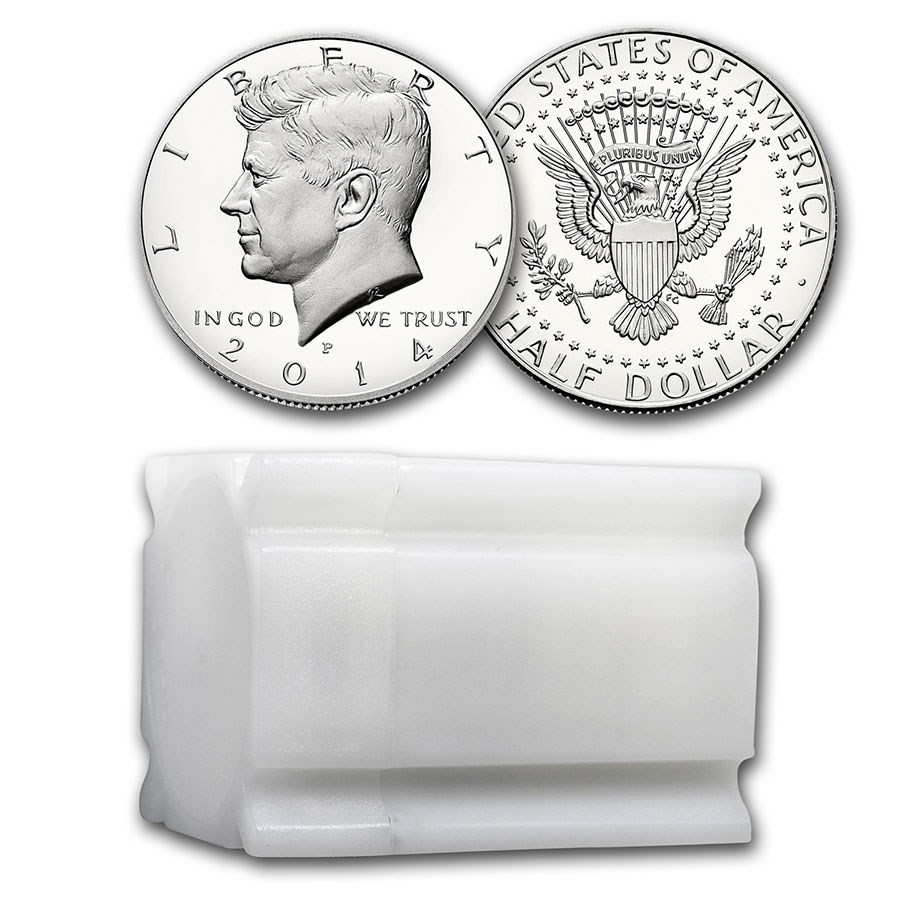 2014-P Kennedy Half Dollar 20-Coin Roll BU