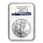 2014 (S) American Silver Eagle MS-70 NGC (Early Releases)