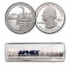 2014-S ATB Quarter Everglades National 40-Coin Roll PR (Silver)